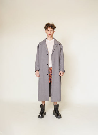 Trench Coat Gris