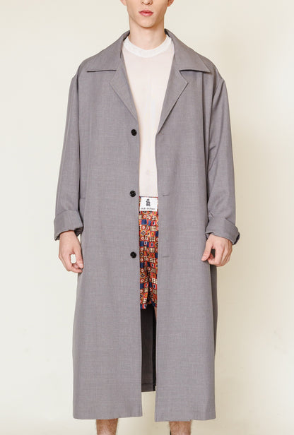 Trench Coat Gris