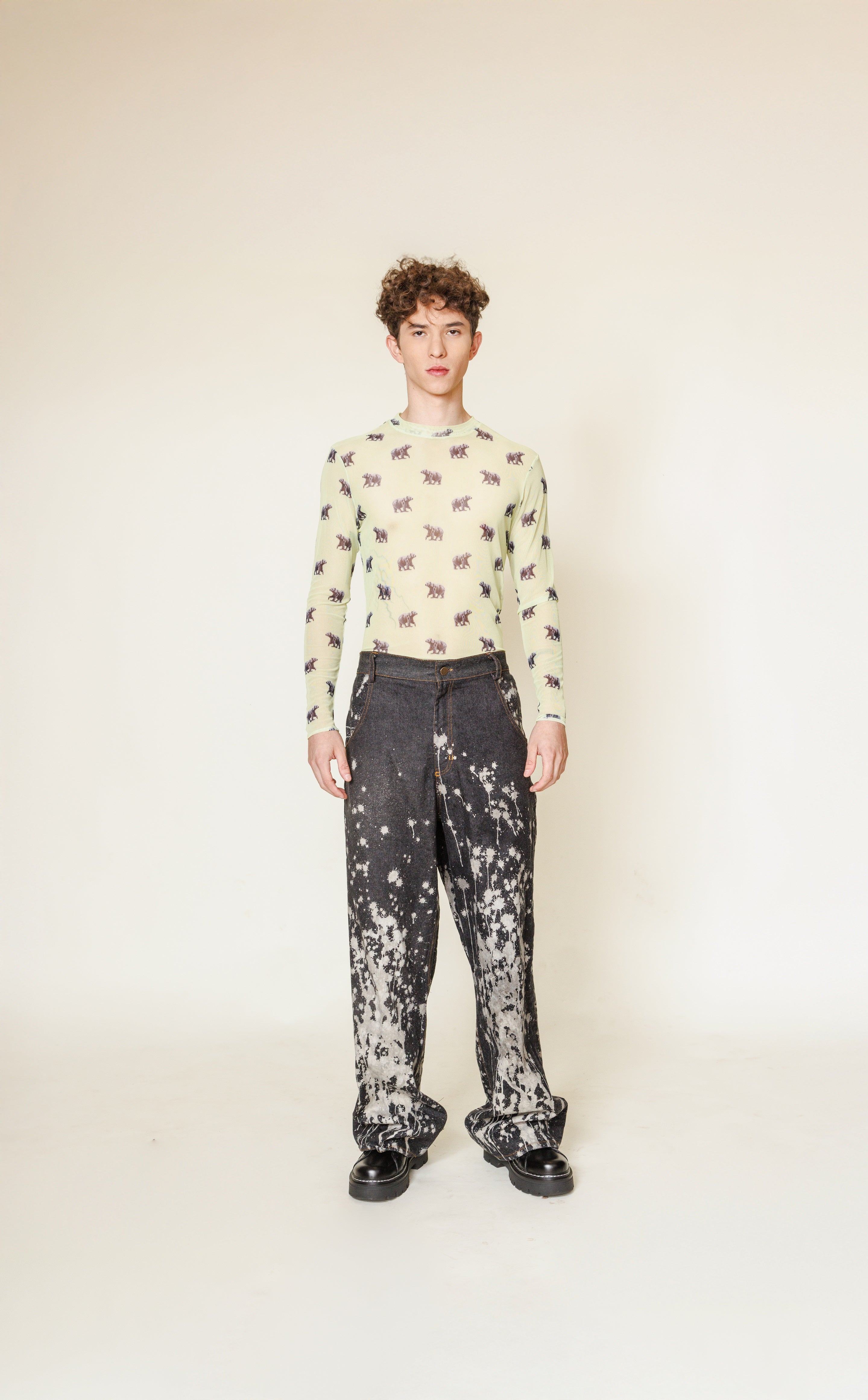 Camiseta Osos manga larga