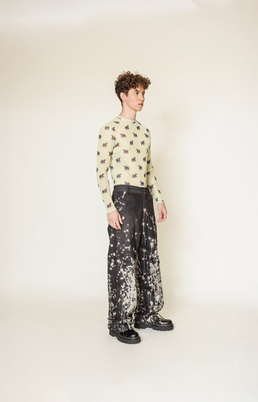 Camiseta Osos manga larga