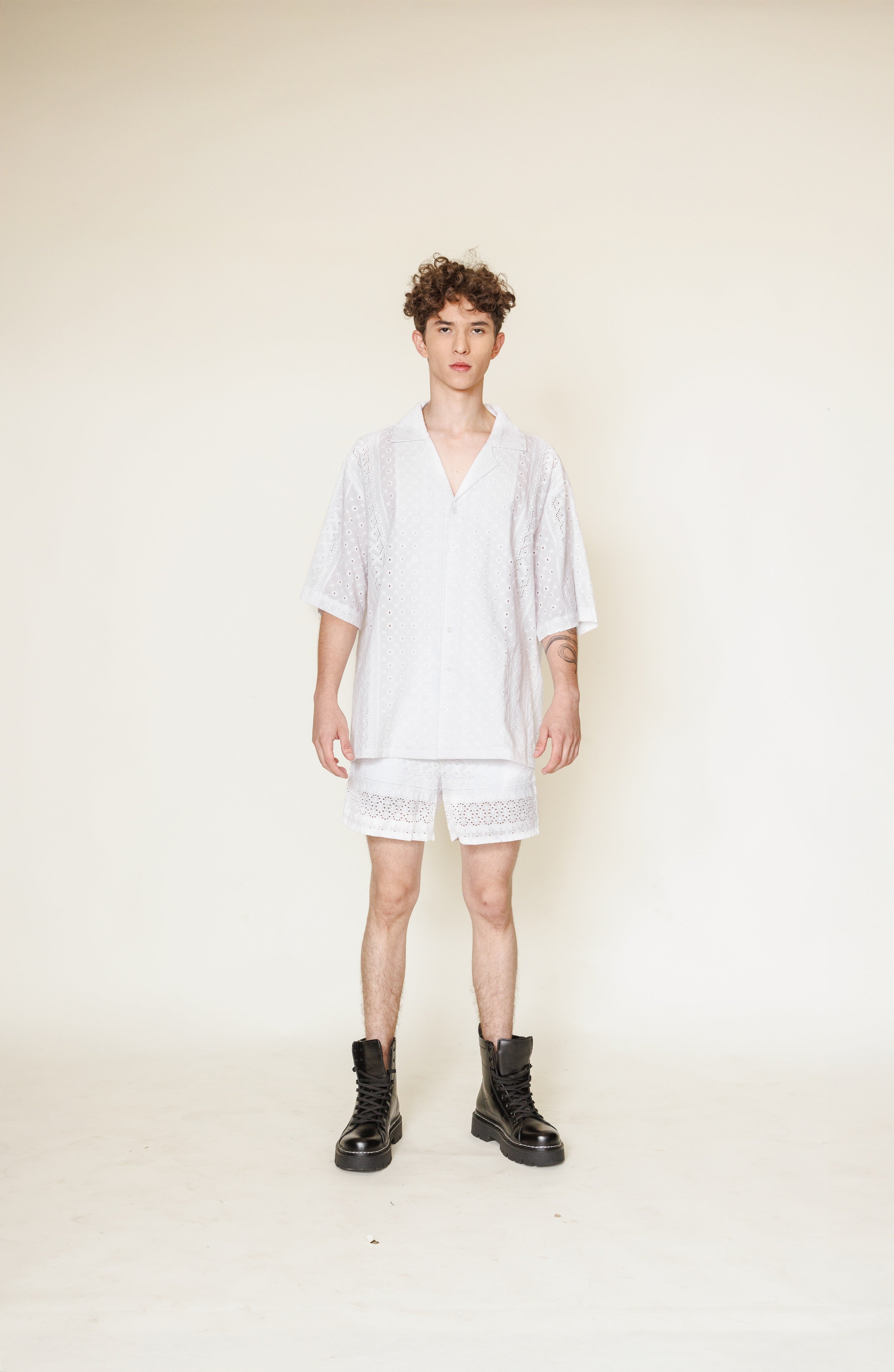 Camisa Resort Bordada