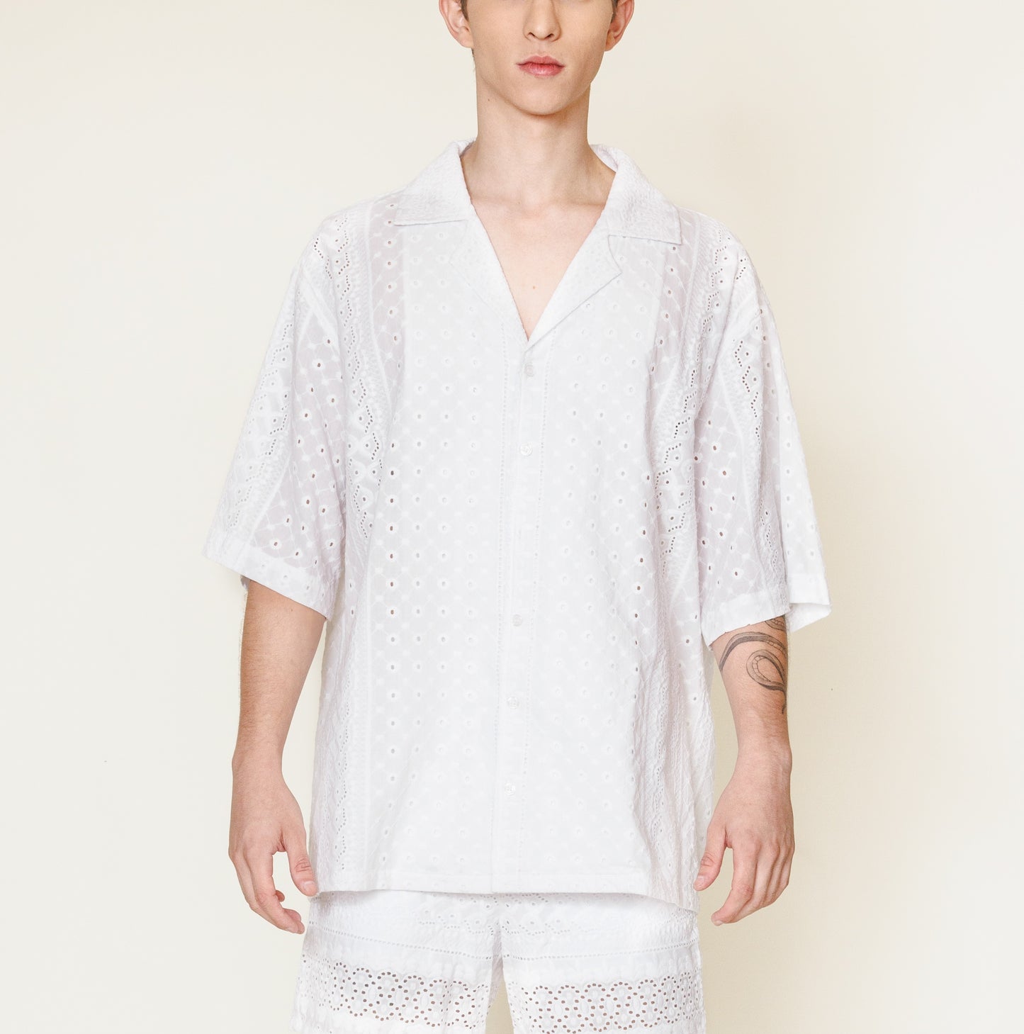 Camisa Resort Bordada