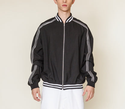 Bomber Jacket Negra.