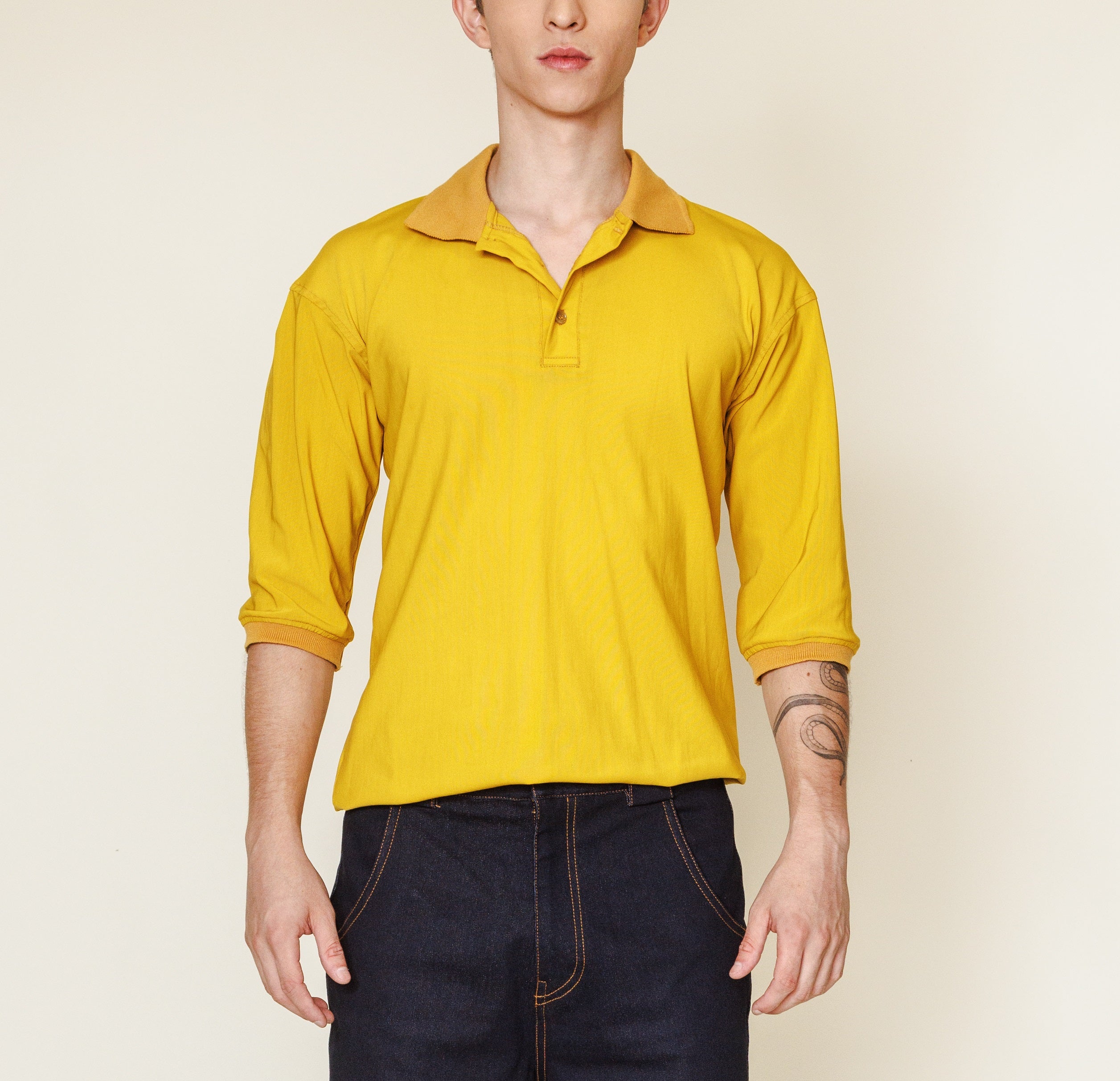 Camisa Polo de Mesh.